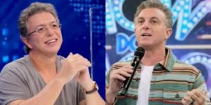 Luciano Huck intimou Boninho no Domingão (Foto: Reprodução)