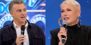 Luciano Huck errou com Xuxa Meneghel e citou o nome de sua rival (Foto: Reprodução)