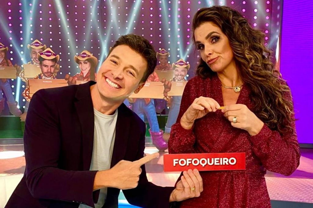 Luíza Ambiel e Rodrigo Faro