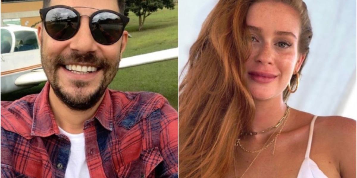 Marina Ruy Barbosa demonstrou apoio para Evaristo Costa (Foto: Reprodução)