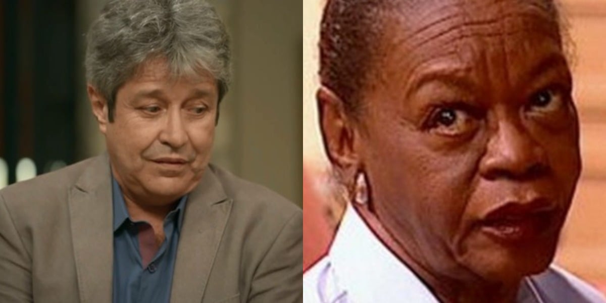 João Carlos Barroso e Ruth de Souza são atores falecidos de "O Clone" (Foto: Reprodução/TV Globo)