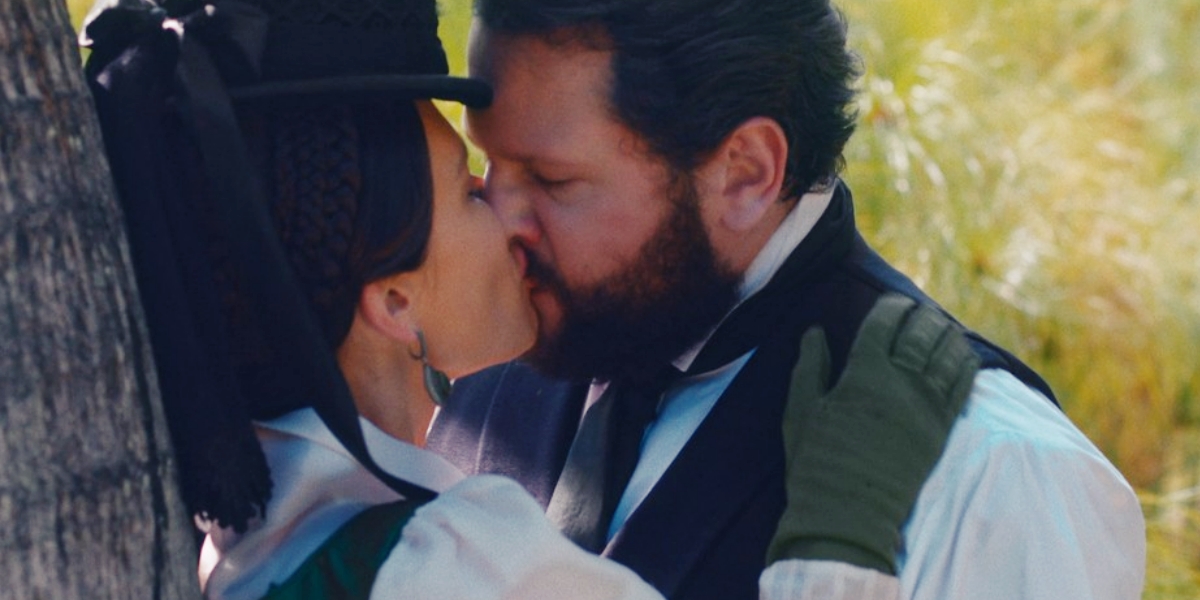 Romance de Luísa e Dom Pedro II será descoberto por Dumas em Nos Tempos do Imperador (Foto: Reprodução/Globo)