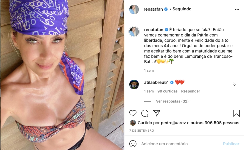 Renata Fan leva seguidores à loucura - Reprodução