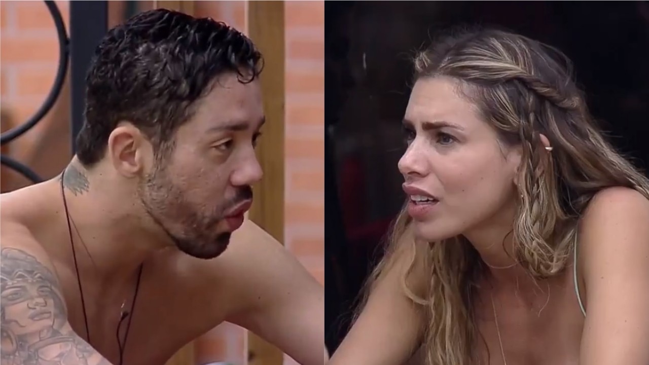 Rico e Erika discutem em A Fazenda 13