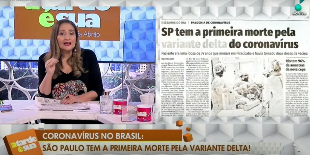 "Isso aqui é seríssimo", Sonia Abrão abre às pressas, confirma morte na RedeTV e desaba: "Tá acontecendo"