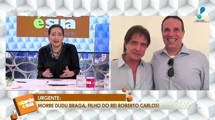 Sonia Abrão se chocou com a morte de Dudu Braga (Foto: Reprodução/RedeTV!)