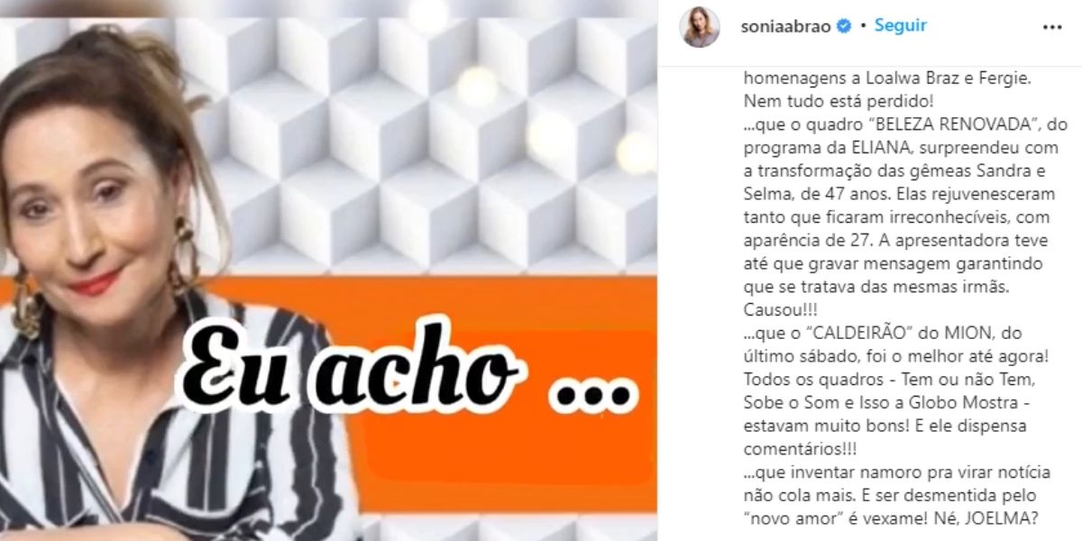 "Vexame", Sonia Abrão solta os cachorros para cima de Joelma, explode em verdades e detona: "Nojeira"