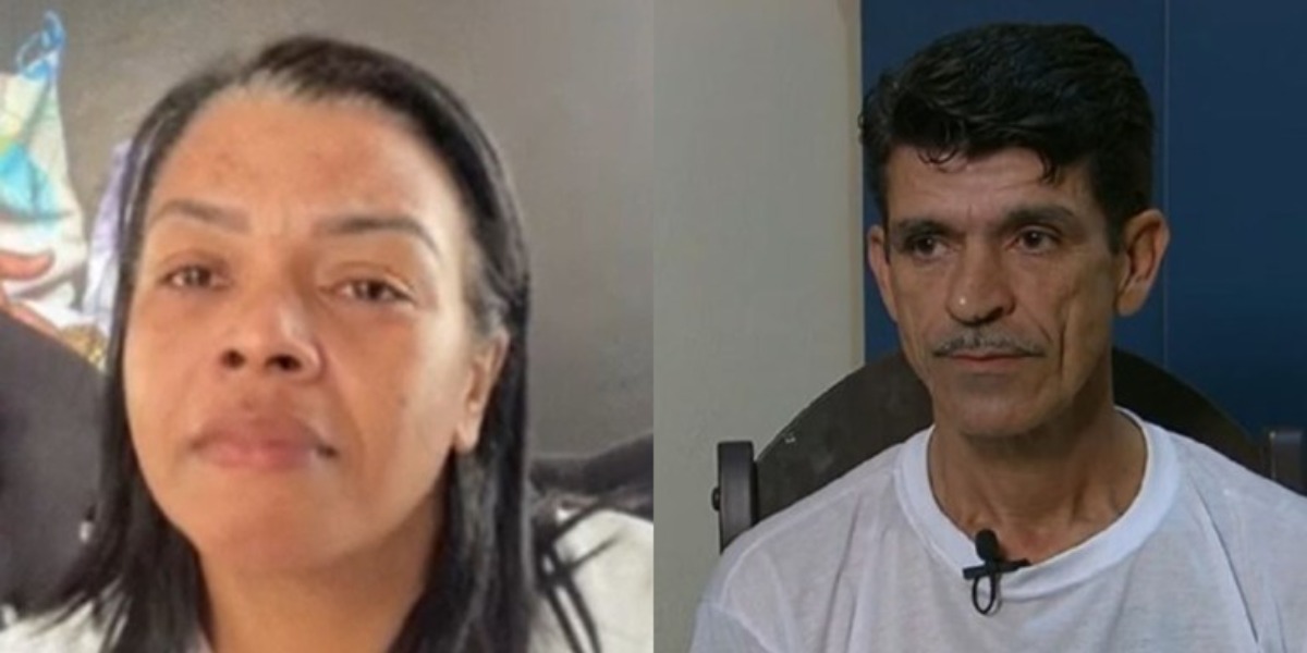 Valquíria Nascimento e seu ex-marido, Agnaldo Bueno (Foto: Reprodução)