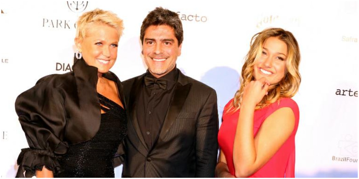 Xuxa, Junno Andrade e Sasha Meneghel