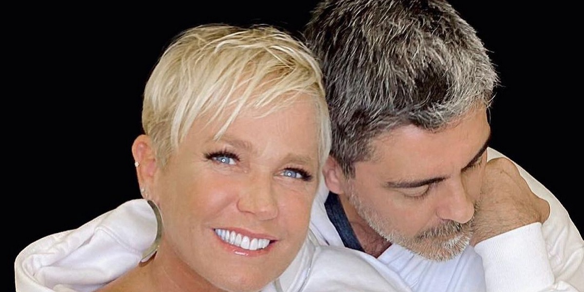 Xuxa Meneghel e o namorado, Junno Andrade (Foto: Reprodução)