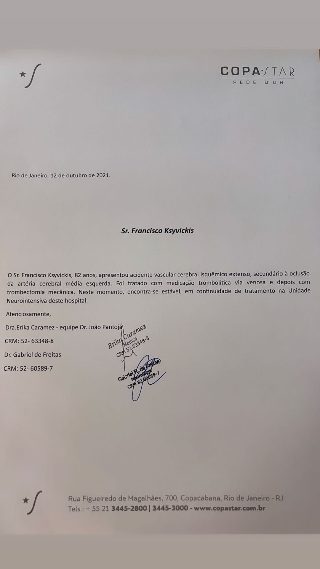 Angélica expõe estado de saúde de pai (Reprodução)