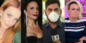 Fernanda Souza, Ivete Sangalo, Kleber Teixeira e Ana Maria (Reprodução)