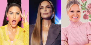 Andressa Suita, Ivete Sangalo e Eliana (Reprodução)