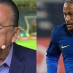 Galvão Bueno e Neymar Jr (Reprodução)