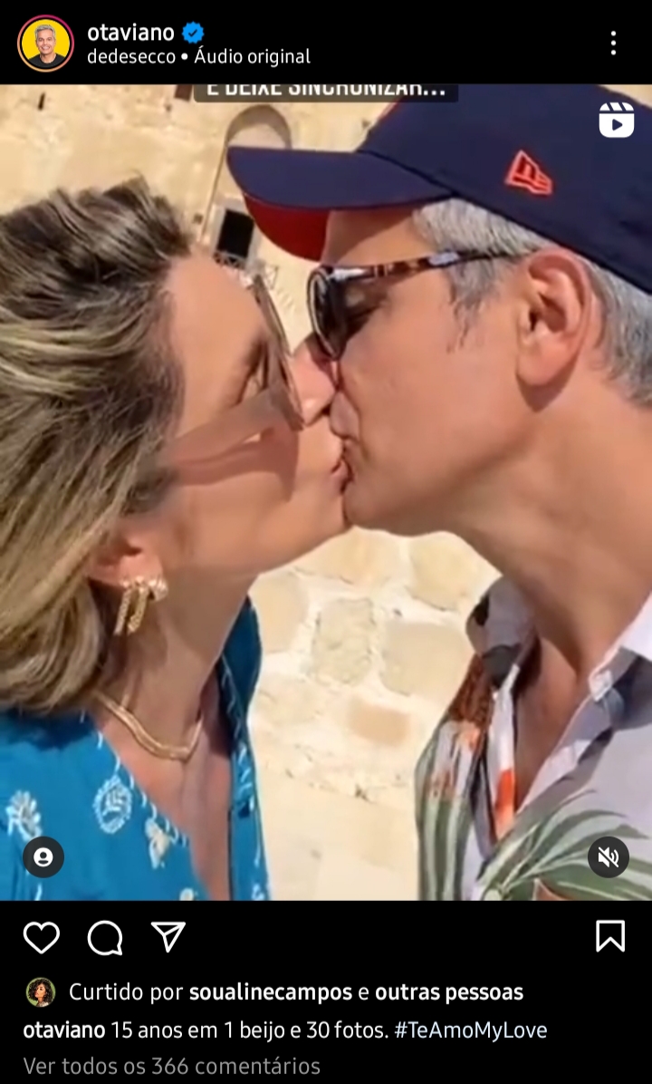 Otaviano posta vídeo comemorando 15 anos de casamento (Foto: Divulgação/Instagram)