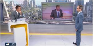 Chico Pinheiro cometeu gafe ao vivo na Globo - Foto: Reprodução