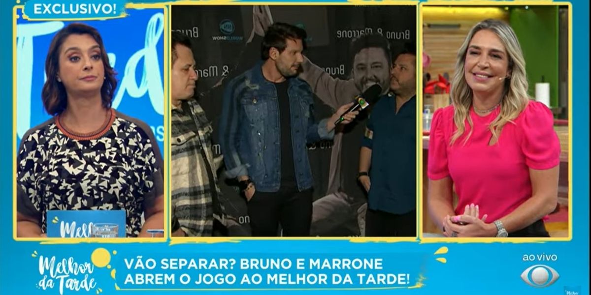 "Após 36 anos", Bruno e Marrone vão à TV e expõem sobre notícia de fim da dupla: "Situações difíceis de suportar"