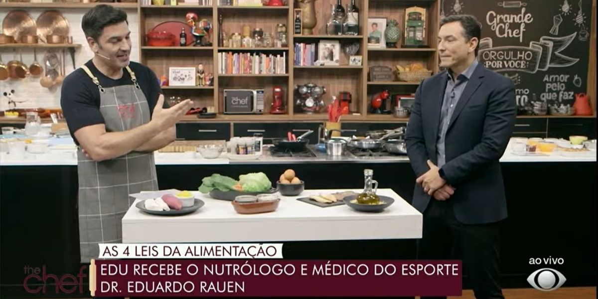 Edu Guedes tem acidente anunciado na Band, convoca médico e confirma internação: "Meu braço parou de funcionar"