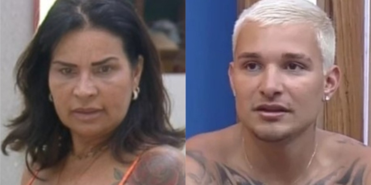 Solange Gomes bate de frente com MC Gui em A Fazenda 13 (Foto: Reprodução)