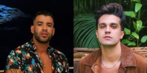 Gusttavo Lima e Luan Santana (Foto: Reprodução)