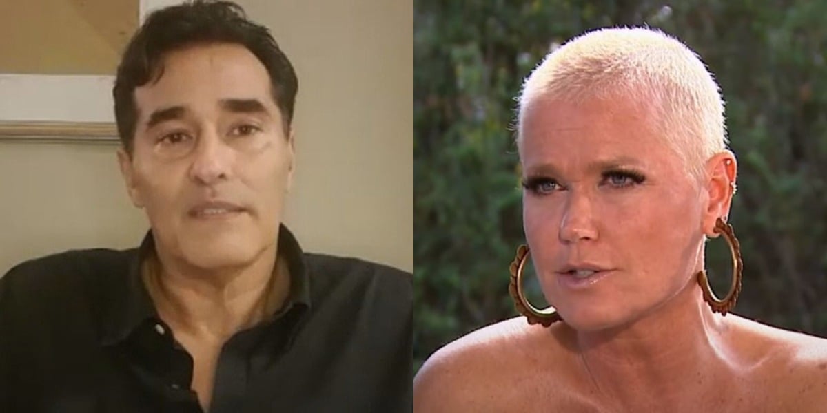 Luciano Szafir e Xuxa Meneghel (Foto: Reprodução)