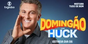 Luciano Huck convida o telespectador para participar do Domingão (Foto: Divulgação)