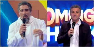 Marcos Mion e Luciano Huck na Globo - Foto: Reprodução