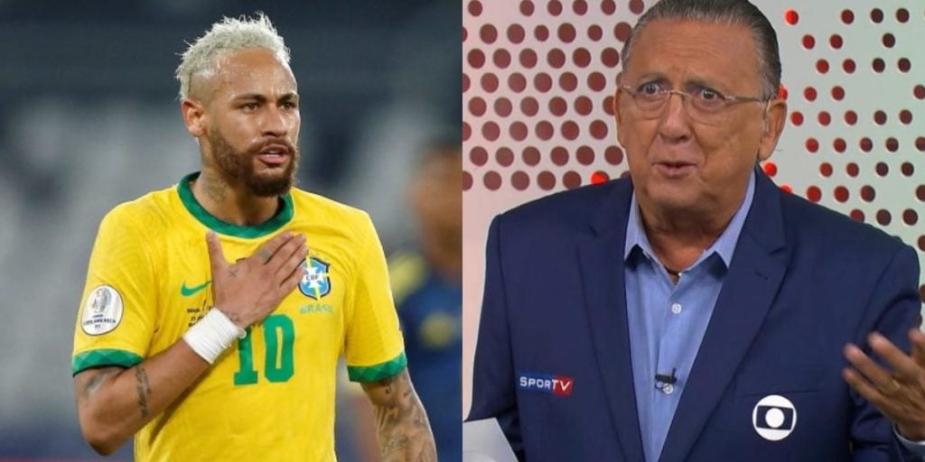 Neymar é xingado por Galvão Bueno (Foto: Reprodução)