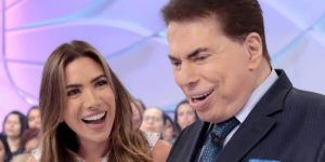 Patrícia Abravanel e Silvio Santos (Foto: Divulgação/SBT)