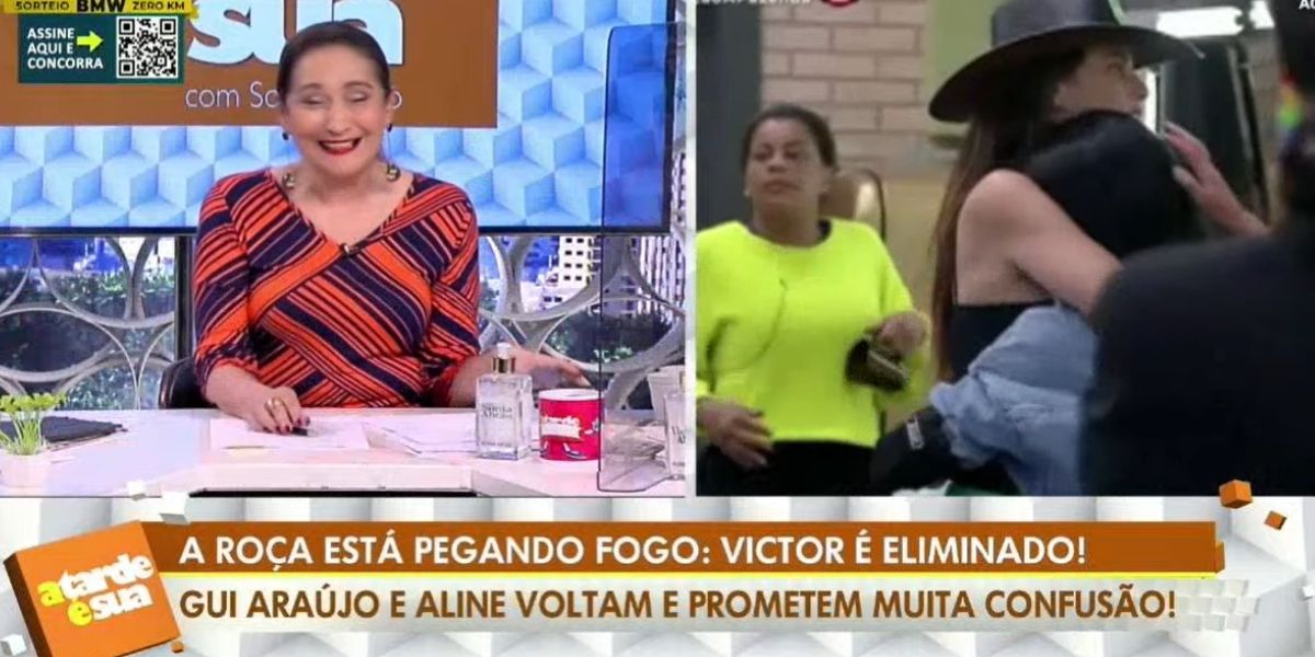 Sonia Abrão quebra protocolo, vê celular tocar ao vivo na RedeTV! e ligação de chefão da Record é exposta