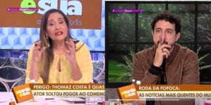 Thiago Rocha defendeu o amigo e causou climão com a Sonia Abrão (Foto: Divulgação)