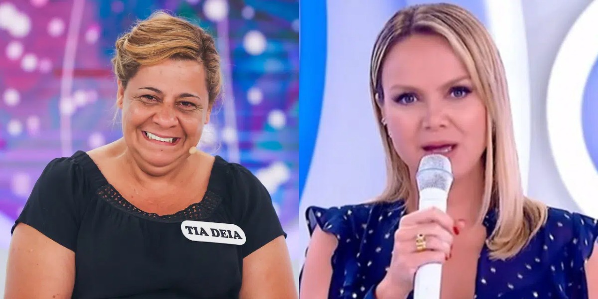 Eliana falou sobre a morte de Tia Deia em seu programa no SBT (Foto: Reprodução)