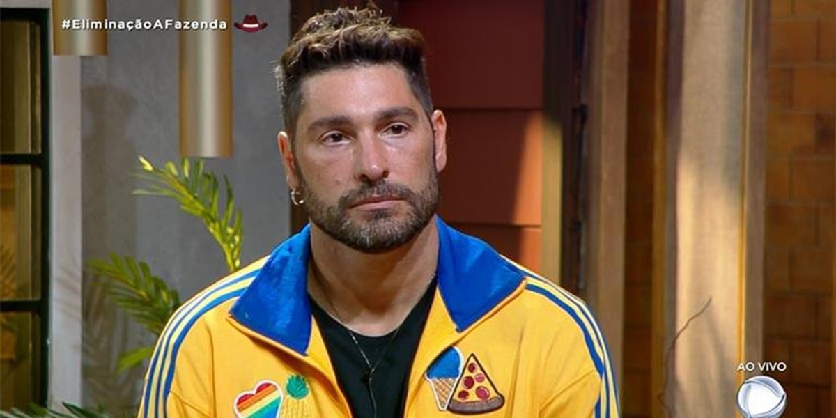 Victor Pecoraro detonou Rico Melquiades (Foto: RecordTV)