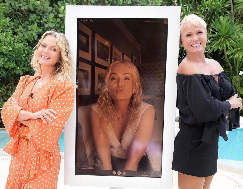 Eliana, Angélica e Xuxa tiveram um encontro (Foto: Divulgação/SBT)