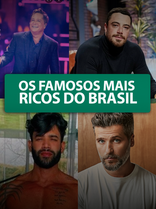 Os Famosos Mais Ricos Do Brasil - TV Foco