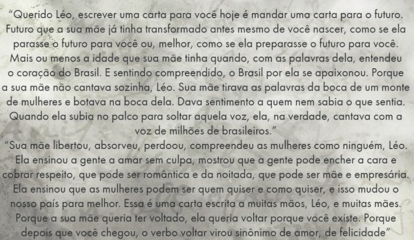 Carta para filho de Marília Mendonça (Imagem: Reprodução)