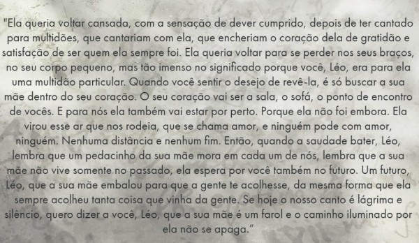 Carta para filho de Marília Mendonça (Imagem: Reprodução)