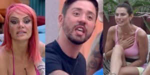 Rico tem briga feia com Dayane e discute com Valentina em festa de A Fazenda 13 (Foto: Reprodução)