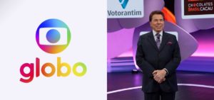 Globo e Silvio Santos (Foto: Montagem/TV Foco)