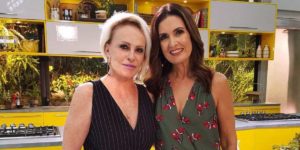 Fátima Bernardes e Ana Maria (Foto: Divulgação/TV Globo)