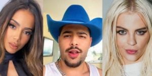 Anitta, Pedro Sampaio e Luísa Sonza estariam vivendo triângulo amoroso - Foto: Reprodução