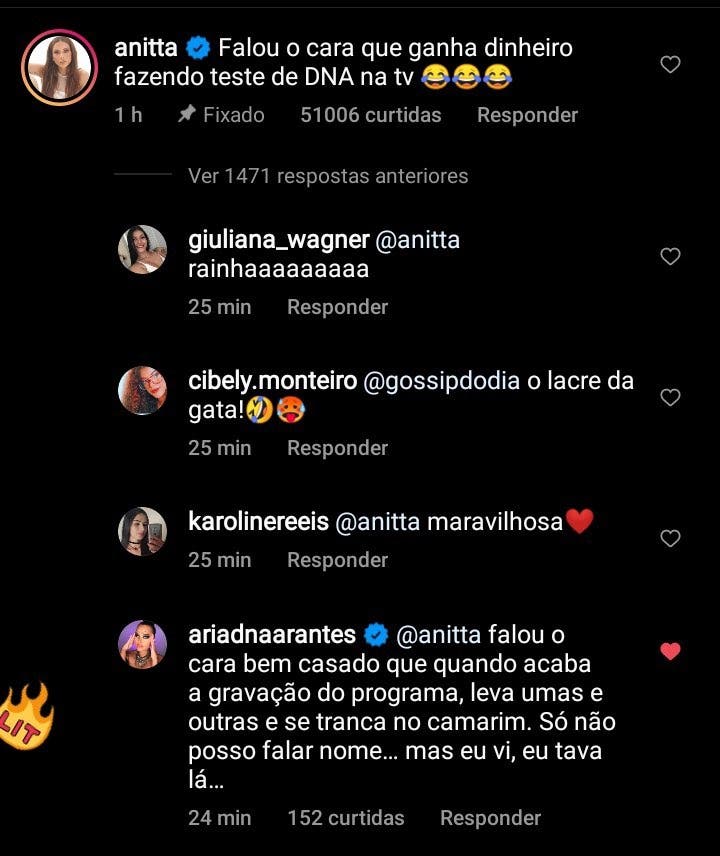 Anitta, Ratinho 