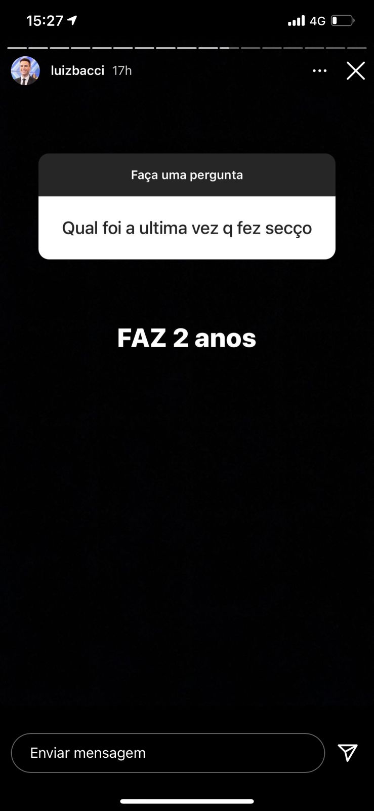 Luiz Bacci, após ser flagrado aos beijos em festa sigilosa, entrega vida íntima e expõe tempo sem sexo: "Anos"