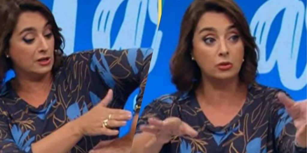 Catia Fonseca anuncia agressão na Band, se revolta e expõe chute às partes íntimas de rapaz: "Tem que bater"