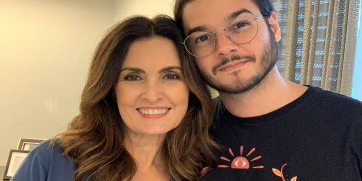 Fátima Bernardes e Túlio Gadelha (Foto: reprodução)