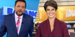 Geraldo Luís superou Mariana Godoy na audiência da Record (Montagem: TV Foco)