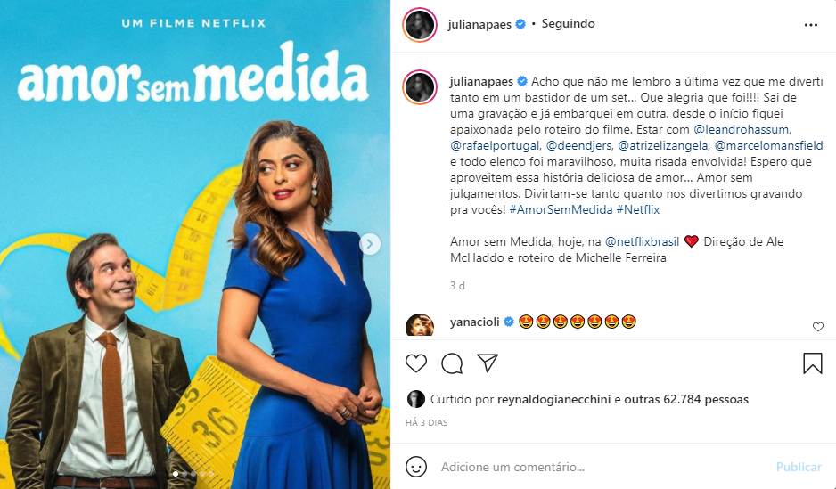 Juliana Paes em filme na Netflix (Foto: Reprodução)