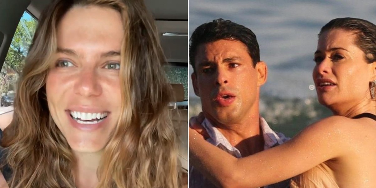 Mariana Goldfarb expõe cobrança do público por não ter ciúmes de Cauã Reymond atuar com a ex, Alinne Moraes, em Um Lugar ao Sol - Foto: Reprodução