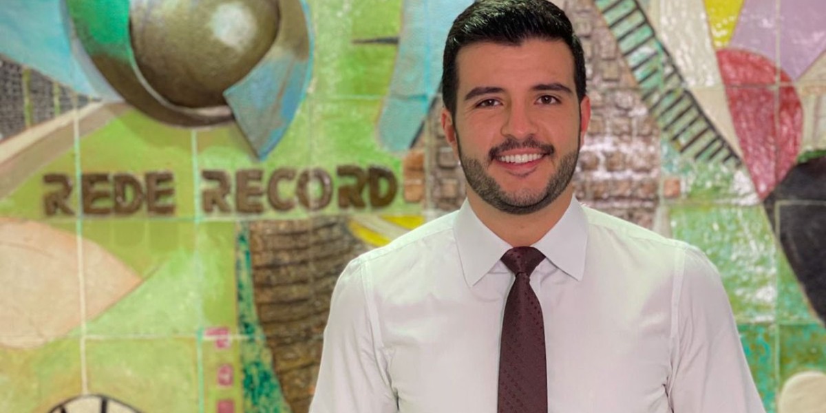 Matheus Ribeiro foi demitido da Record em Brasília - Foto: Reprodução