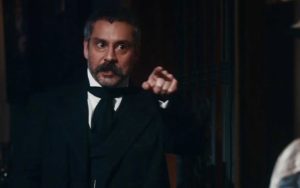 Tonico (Alexandre Nero) na novela das seis Nos Tempos do Imperador (Foto: Reprodução/ TV Globo)